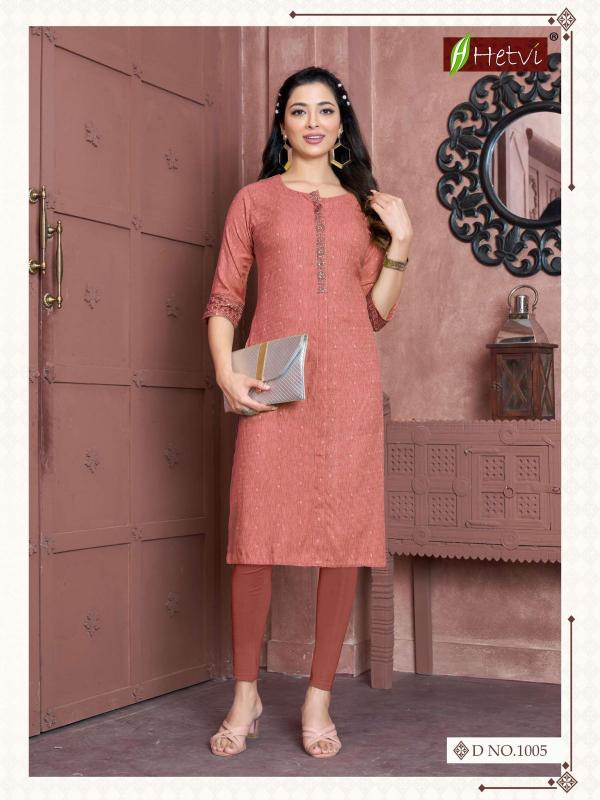 Hetvi Frooti Vol 1 Fancy Rayon Kurti Collection